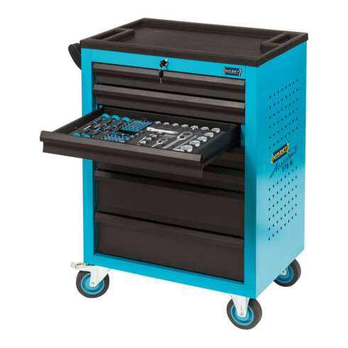 HAZET Servante d'atelier Servante d'atelier 178 N-7 avec 147 outils 178N-7/147