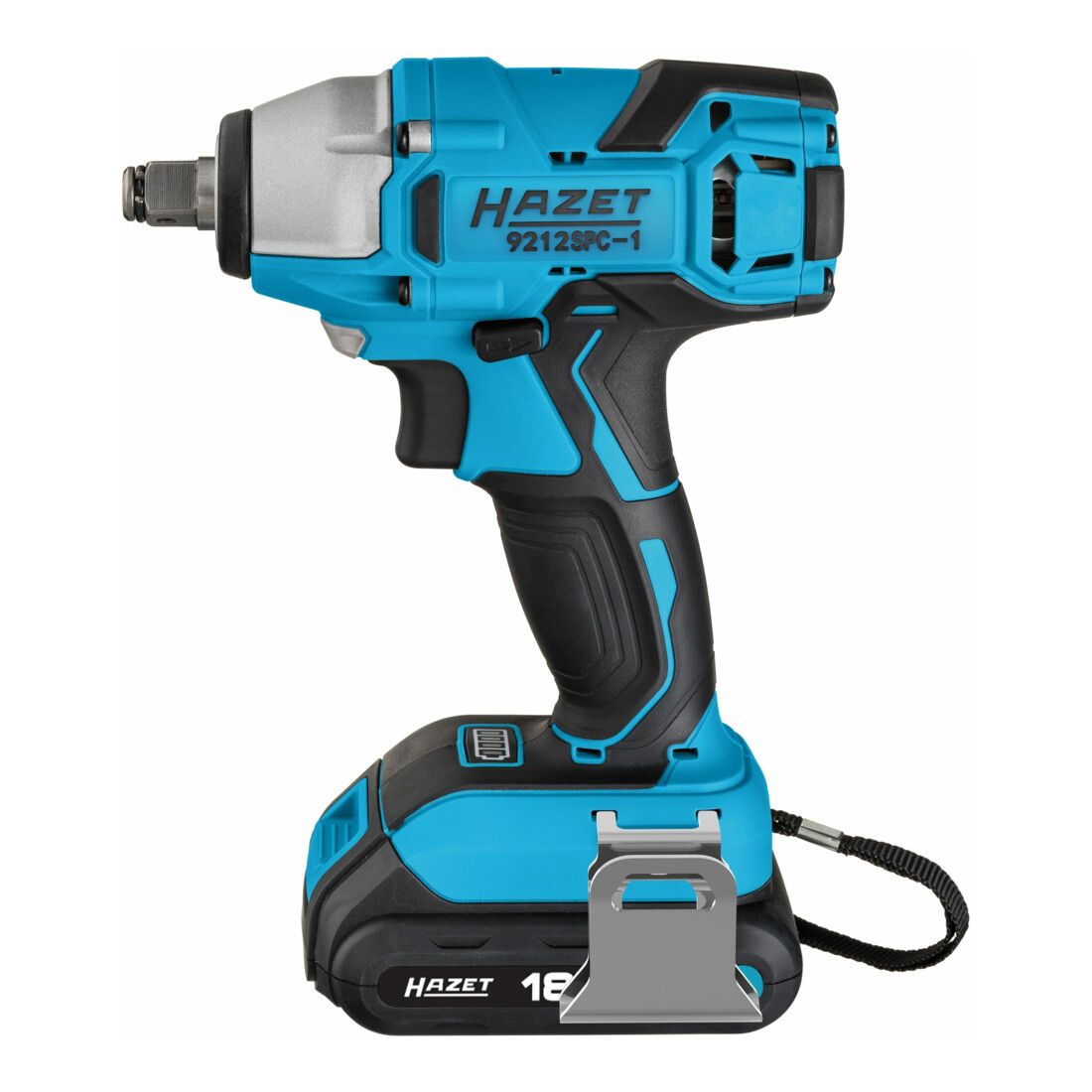 HAZET Set con avvitatore a percussione a batteria 18 V 9212SPC-1/4 coppia massima di allentamento: 260 Nm quadro pieno 12,5mm (1/2 pollice), 4pz.