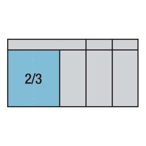 HAZET Set di bussole e cacciaviti 163-119/23 quadro cavo 12,5mm (1/2 pollice) profilo esagonale interno, profilo a poligono interno XZN, 23pz.