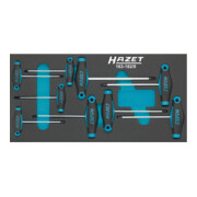 HAZET Set di cacciaviti con impugnatura a T 163-182/9 profilo interno TX T 6 - T 30, 9pz.