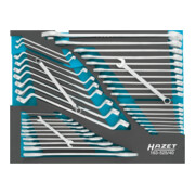HAZET Set di chiavi 163-525/40 profilo a esagono esterno, profilo a doppio esagono esterno Traction, 40pz.