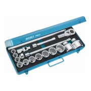 HAZET Set di chiavi a bussola 1002Z con quadro cavo 20mm (3/4 pollice), 18pz.