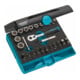 HAZET Set di chiavi a bussola 2200/36 quadro cavo 6,3mm (1/4 pollice), esagono pieno 6,3 (1/4 pollice) profilo esagonale esterno Traction, profilo a intaglio, profilo con intaglio a croce PH, profilo Pozidriv PZ, esagono interno Pr-1