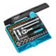 HAZET Set di chiavi a bussola 854T quadro cavo 6,3mm (1/4 di pollice) profilo esagonale esterno, profilo TX esterno, profilo TX interno, profilo a intaglio, profilo con intaglio a croce PH, profilo esagonale interno, 33pz.-1