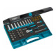 HAZET Set di chiavi a bussola 855-1 quadro cavo 6,3mm (1/4 pollice), profilo esagonale esterno Traction, profilo TORX esterno, profilo interno TORX, profilo a intaglio, profilo con intaglio a croce PH, profilo esagonale interno, numero di utensili-1