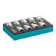 HAZET Set di chiavi a bussola e cacciaviti TX 163-271/9 quadro cavo 12,5mm (1/2 pollice) profilo interno TX T 20 - T 60, 9pz.-3