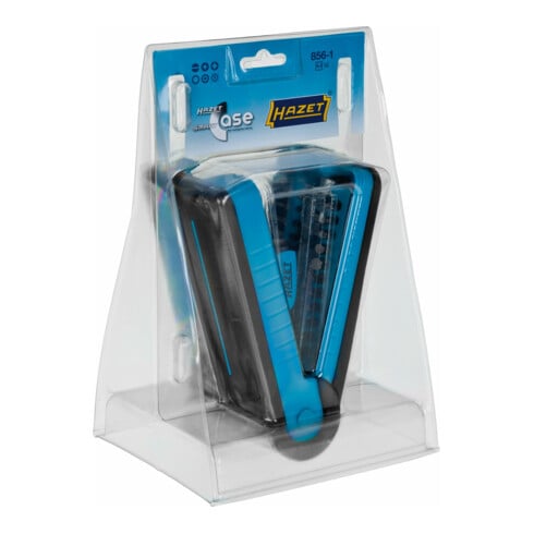 HAZET Set di chiavi a bussola e punte "Smart Case" 856-1 quadro cavo 6,3mm (1/4 di pollice), esagono pieno 6,3 (1/4 di pollice) profilo esagonale esterno traction, profilo a fessura, profilo a fessura trasversale PH, profilo Pozidriv PZ