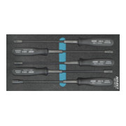 HAZET Set di chiavi a bussola flessibili 163-461/5 profilo a esagono esterno 5 - 10, 5pz.-1