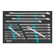 HAZET Set di chiavi combinate 163-210/19 profilo esterno a doppio esagono Traction 8 - 34, 19pz.-1