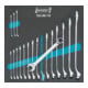 HAZET Set di chiavi combinate 163-99/18 profilo a doppio esagono esterno 6 - 27, 18pz.-1