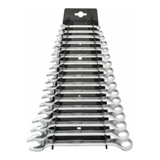 HAZET Set di chiavi combinate 603/17H profilo a doppio esagono esterno 6 - 24, 17pz.