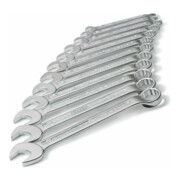 HAZET Set di chiavi combinate 603/17N profilo a doppio esagono esterno 7 - 27, 17pz.