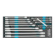 HAZET Set di chiavi poligonali doppie 163-520/15, profilo a doppio esagono esterno Traction, 15pz.-1