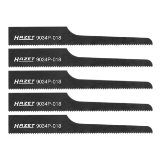 Set di lame per seghetto alternativo HAZET 9034P-018/5