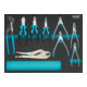 HAZET Set di pinze 163-370/9, 9pz.-1