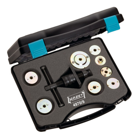 HAZET Set di riposizionamento dei pistoncini del freno 4970/9, 9pz.