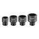 HAZET Set di trasmissione, giunzione e semiasse 900SZ/4, quadro cavo 12,5mm (1/2 pollice) profilo a doppio esagono esterno Traction 24 - 36, 4pz.-4