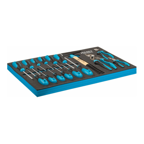 HAZET Set di utensili 163-330/16 profilo con intaglio a croce PH, profilo a intaglio, profilo TORX interno, 16pz.