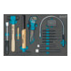 HAZET Set di utensili, brugole, div. utensili 163-60/22 profilo a esagono incassato, 22pz.-1