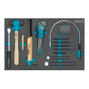 HAZET Set di utensili, brugole, div. utensili 163-60/22 profilo a esagono incassato, 22pz.