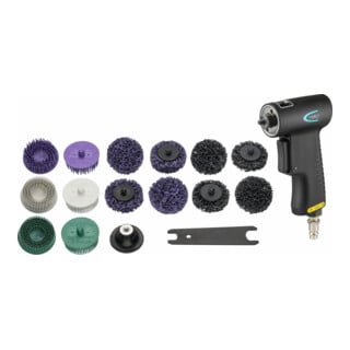 HAZET Set per levigatrice a spazzola 9033-11/17