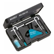 HAZET Set universale per ripassatura di filettature 842AIG-1/4, 4pz.-1