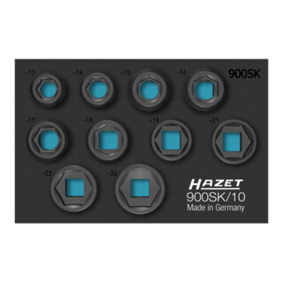 HAZET Slag- en machineschroevendraaiers steeksleutelset 900SK/10