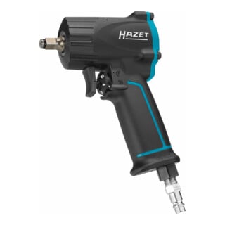 HAZET Slagmoersleutel ∙ extra kort 9011M ∙ Losdraaimoment maximaal: 461 Nm ∙ Vierkant massief 10 mm (3/8 inch) ∙ Jumbo-hamerslagwerk