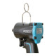 HAZET Slagmoersleutel ∙ extra kort 9011M ∙ Losdraaimoment maximaal: 461 Nm ∙ Vierkant massief 10 mm (3/8 inch) ∙ Jumbo-hamerslagwerk