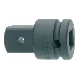 HAZET slagschroevendraaieradapter 9007S-1 vierkant hol 12,5 mm (1/2") vierkant massief 20 mm (3/4")