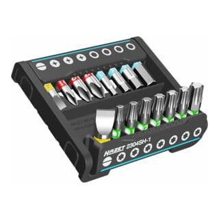 HAZET SmartHolder avec 16 embouts, 2304SH-1