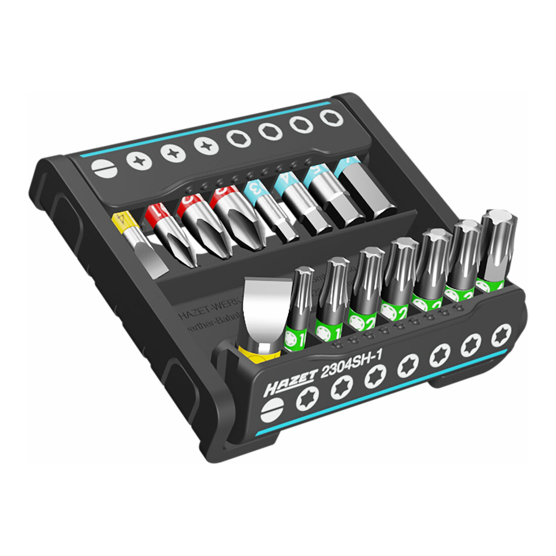 HAZET SmartHolder avec 16 embouts, 2304SH-1