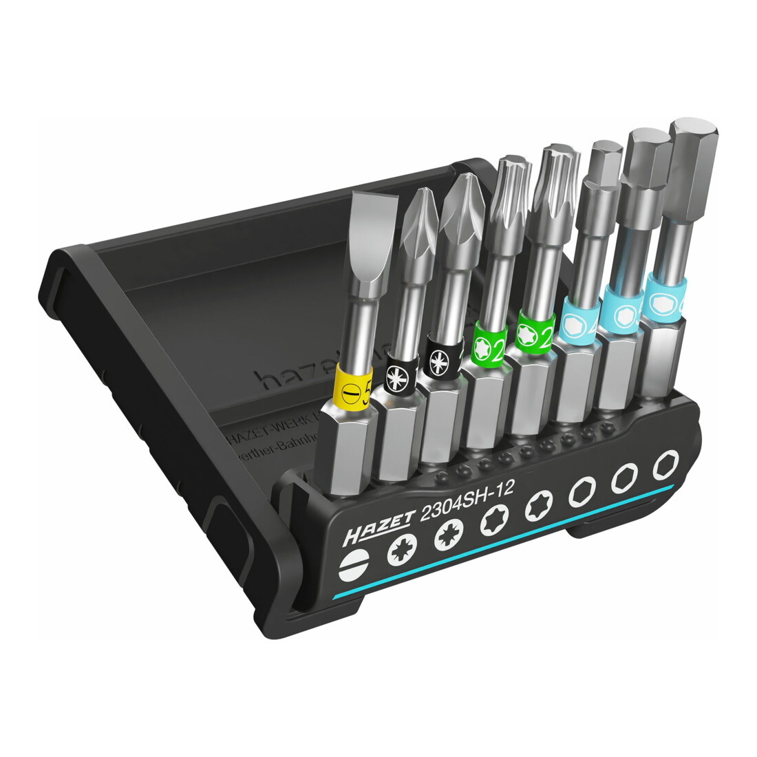 HAZET SmartHolder avec 8 embouts, 2304SH-12