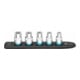 HAZET SmartRail ∙ Flexibele kunststof opsteekstrip 900E-SR/5 ∙ Vierkant hol 12,5 mm (1/2 inch) ∙ Buiten-TX®-profiel ∙ E12 ∙ E14 ∙ E16 ∙ E18 ∙ E20 ∙ Aantal gereedschappen: 5-1