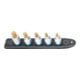 HAZET SmartRail ∙ Flexibele kunststof opsteekstrip 990-SR/5 ∙ Vierkant hol 12,5 mm (1/2 inch) ∙ Binnenveeltandprofiel XZN ∙ M6 ∙ M8 ∙ M10 ∙ M12 ∙ M14 ∙ Aantal gereedschappen: 5-3