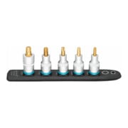 HAZET SmartRail ∙ Flexibele kunststof opsteekstrip 992T-SR/5 ∙ Vierkant hol 12,5 mm (1/2 inch) ∙ Binnen-TX®-profiel ∙ T30 ∙ T40 ∙ T45 ∙ T50 ∙ T55 ∙ Aantal gereedschappen: 5