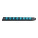 HAZET SmartRail, réglette à fiches flexible en plastique 900SR-8-3