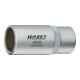 HAZET Sonde d'échappement 4680-9, 1/2 pouce (12,5 mm) double carré, profil hexagonal extérieur, SW 19 mm-1