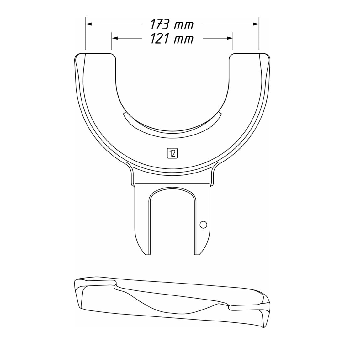HAZET Spannplatte 4900-12