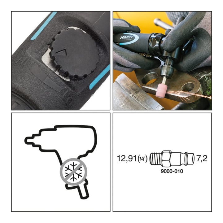 HAZET Stabschleifer, abgewinkelt 9032N-5