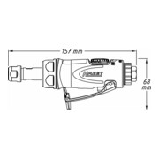 HAZET Stabschleifer, gerade 9032N-1-4