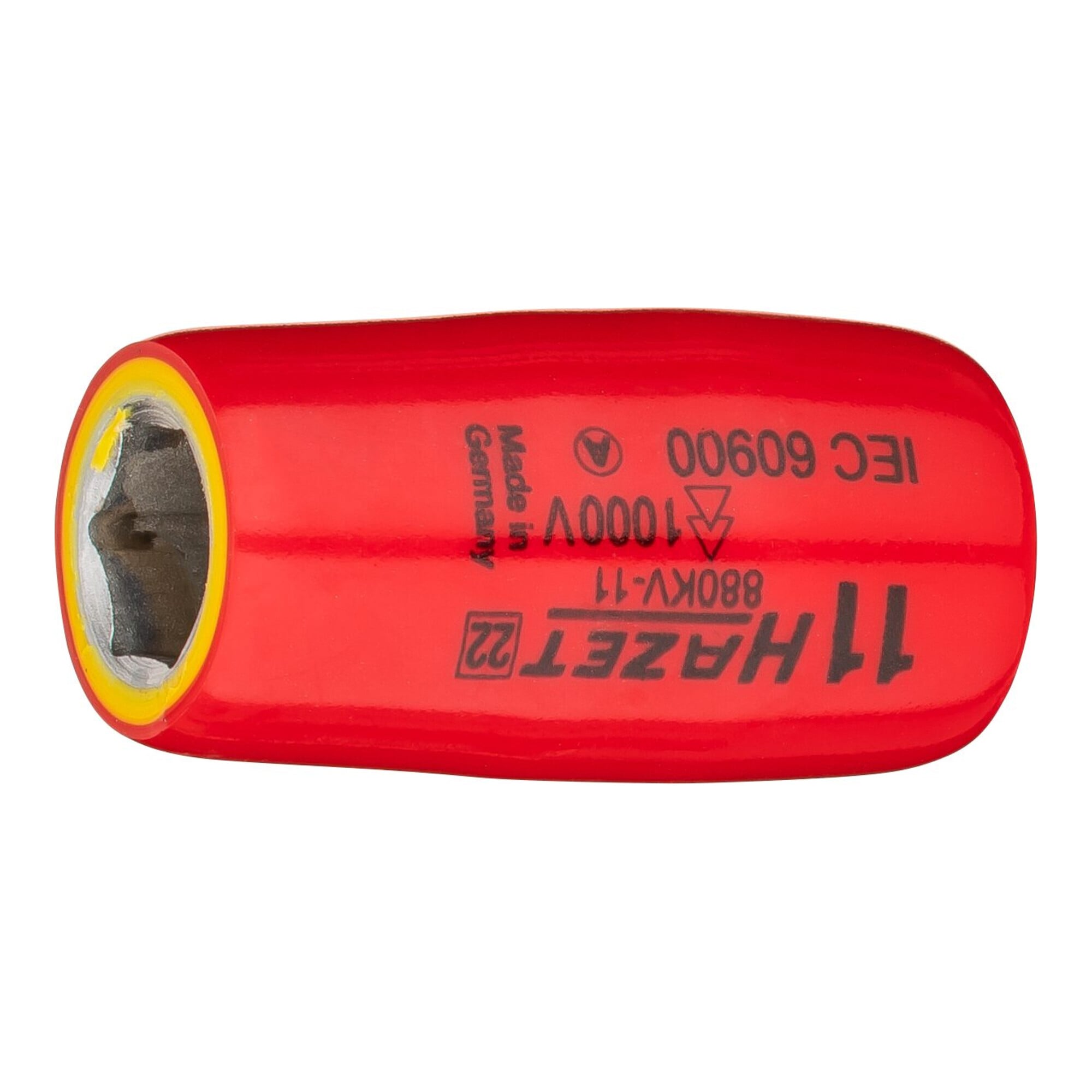 HAZET Steckschlüssel-Einsatz Sechskant 880KV-11 Vierkant hohl 10 mm (3/8 Zoll) Außen-Sechskant-Tractionsprofil 11 mm