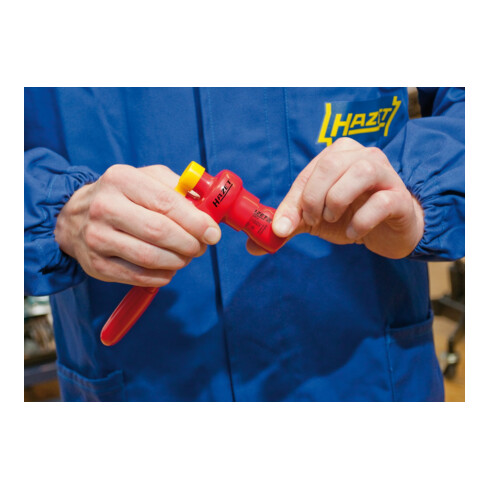 HAZET Steckschlüssel-Einsatz Sechskant 880KV-8 Vierkant hohl 10 mm (3/8 Zoll) Außen-Sechskant-Tractionsprofil 8 mm