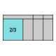 HAZET Steckschlüssel- / Schraubendreher-Satz 163-224/57 Vierkant hohl 12,5 mm (1/2 Zoll), Vierkant hohl 6,3 mm (1/4 Zoll), Sechskant massiv 6,3 (1/4 Zoll) Pozidriv Profil PZ, Kreuzschlitz Profil PH, Innen-Sechs-5