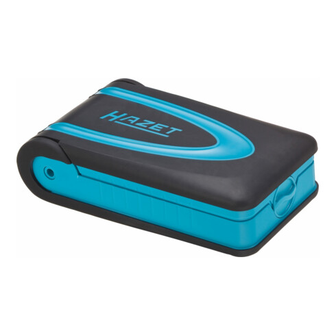 HAZET Steckschlüssel- und Bit-Satz "Smart Case" 856-1 Vierkant hohl 6,3 mm (1/4 Zoll), Sechskant massiv 6,3 (1/4 Zoll) Außen-Sechskant-Tractionsprofil, Schlitz Profil, Kreuzschlitz Profil PH, Pozidriv Profil PZ