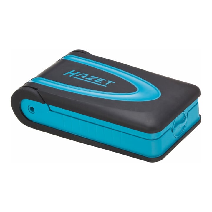 HAZET Steckschlüssel- und Bit-Satz "Smart Case" 856-1 Vierkant hohl 6,3 mm (1/4 Zoll), Sechskant massiv 6,3 (1/4 Zoll) Außen-Sechskant-Tractionsprofil, Schlitz Profil, Kreuzschlitz Profil PH, Pozidriv Profil PZ