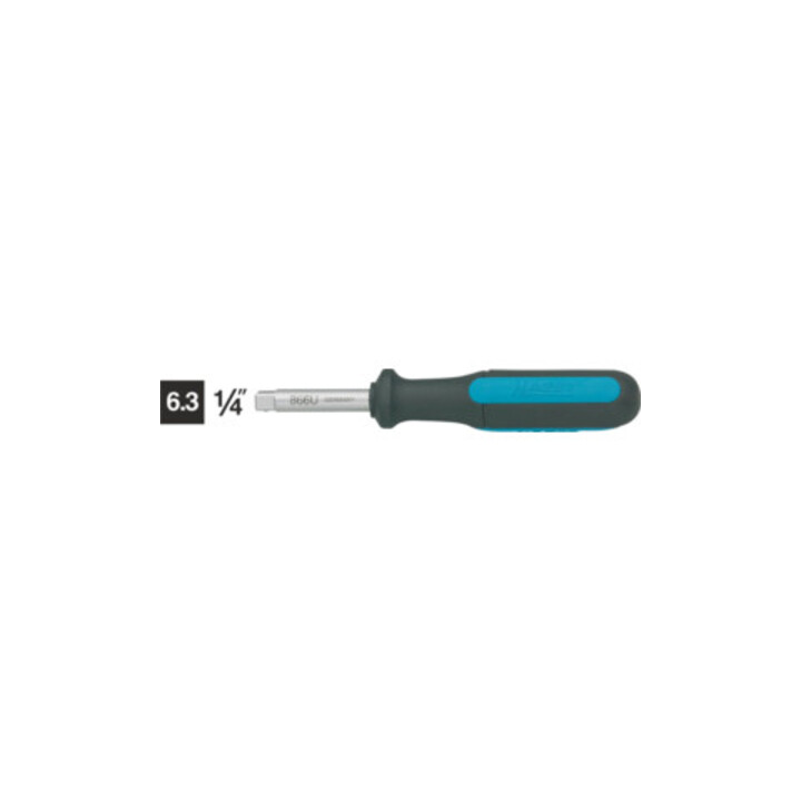 HAZET Steekgreep 866U ∙ Vierkant massief 6,3 mm (1/4 inch)