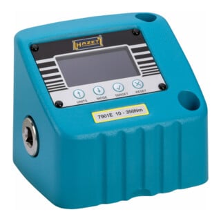 HAZET Strumento di controllo della coppia, elettronico, 10 - 350 Nm 7901E Nm min-max: 10 - 350 Nm quadro cavo 12,5 mm (1/2 pollice)