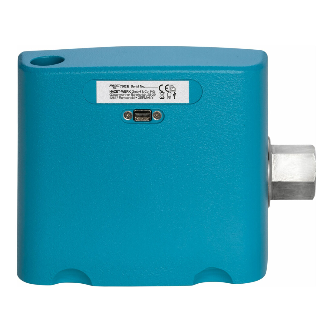 HAZET Strumento di controllo della coppia, elettronico, 100 - 1000 Nm 7902E Nm min-max: 100 - 1000 Nm