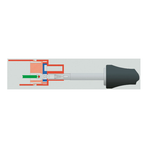 HAZET SYSTEM-KABEL-Entriegeler-Sortiment 4670-1/12 Anzahl Werkzeuge: 12